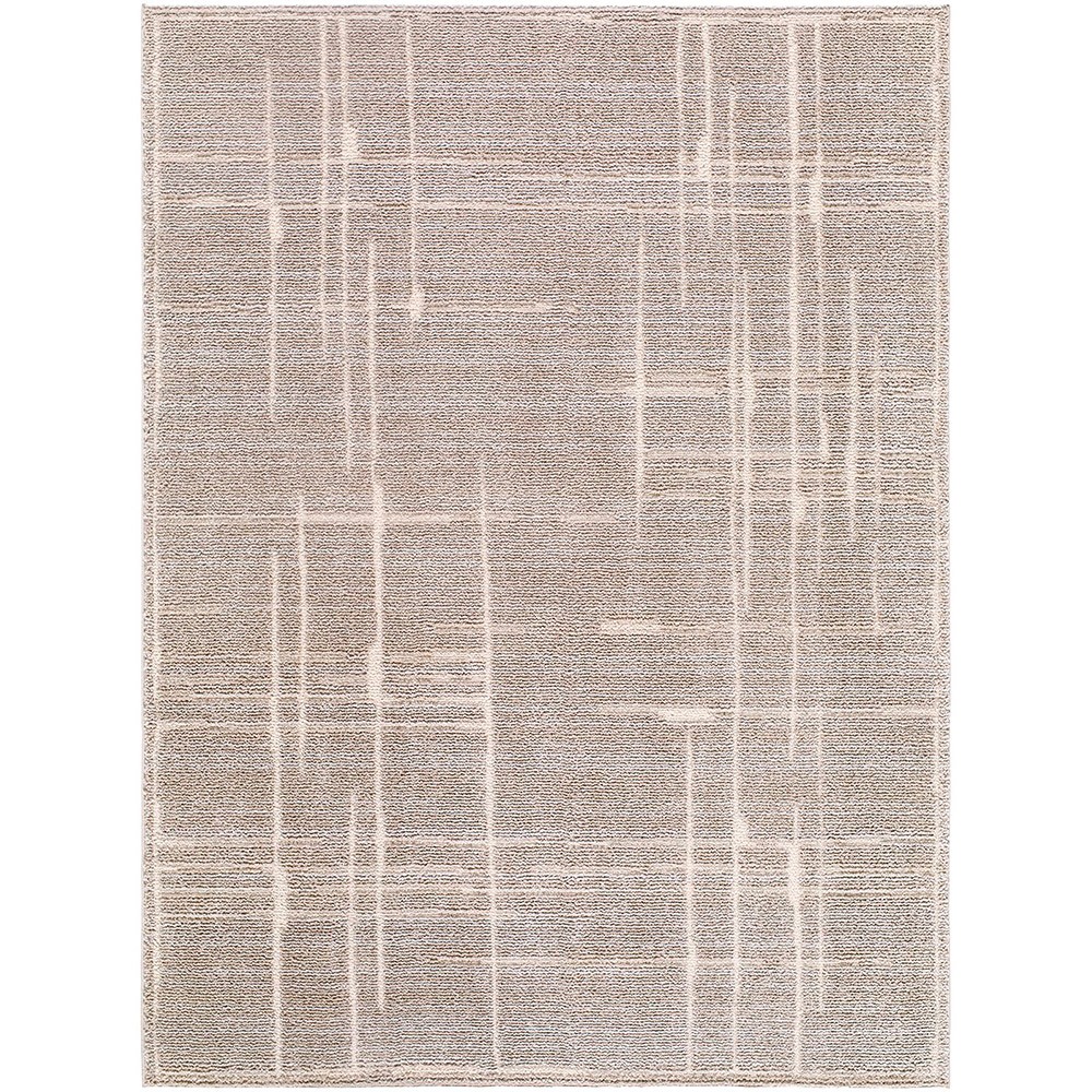 Alba Modern Graphic Taupe Rug