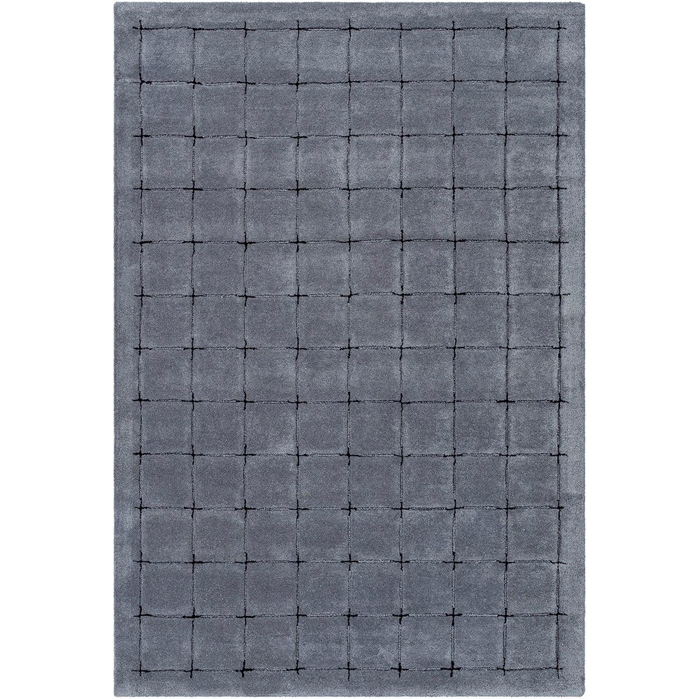 Brook Modern Wool Grey Rug