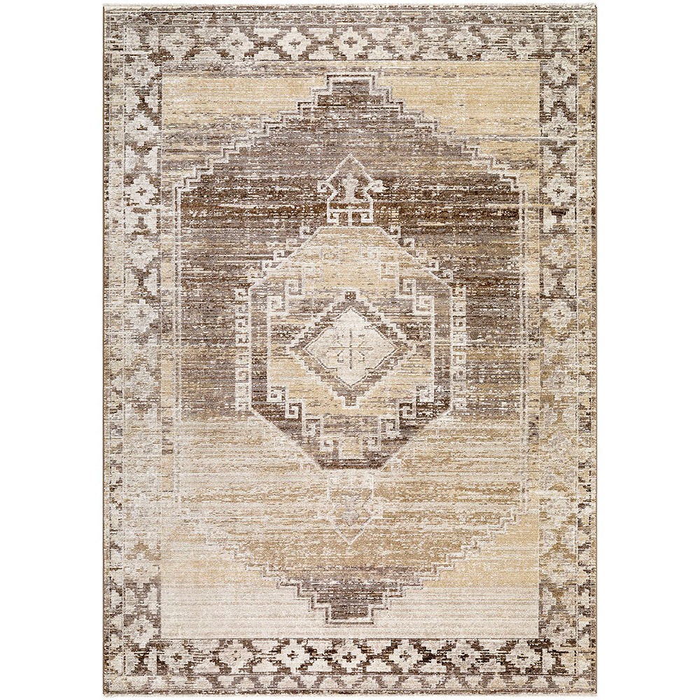 Fifth Avenue Vintage Traditional Taupe Rug