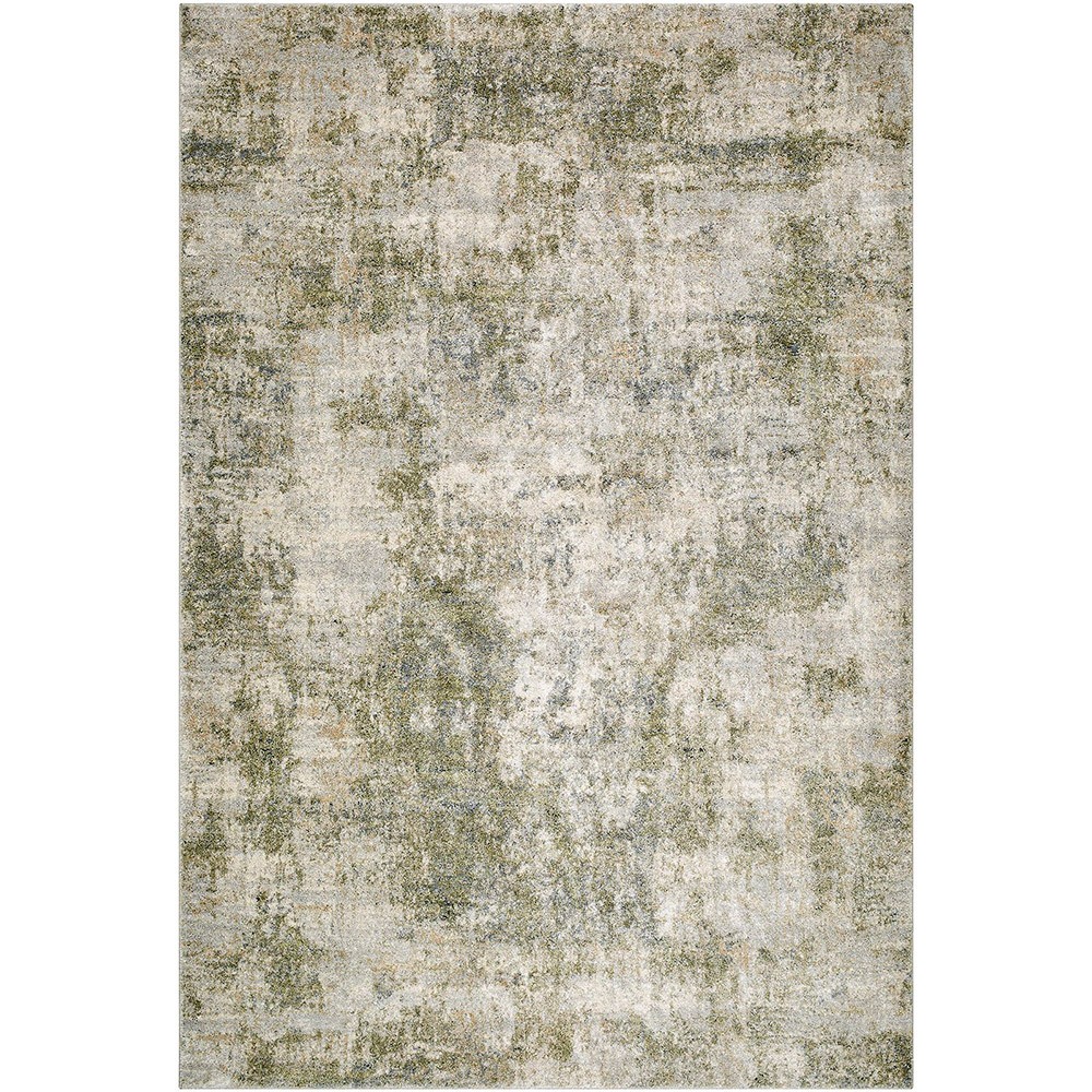 Avellino Abstract Modern Marble Green Rug