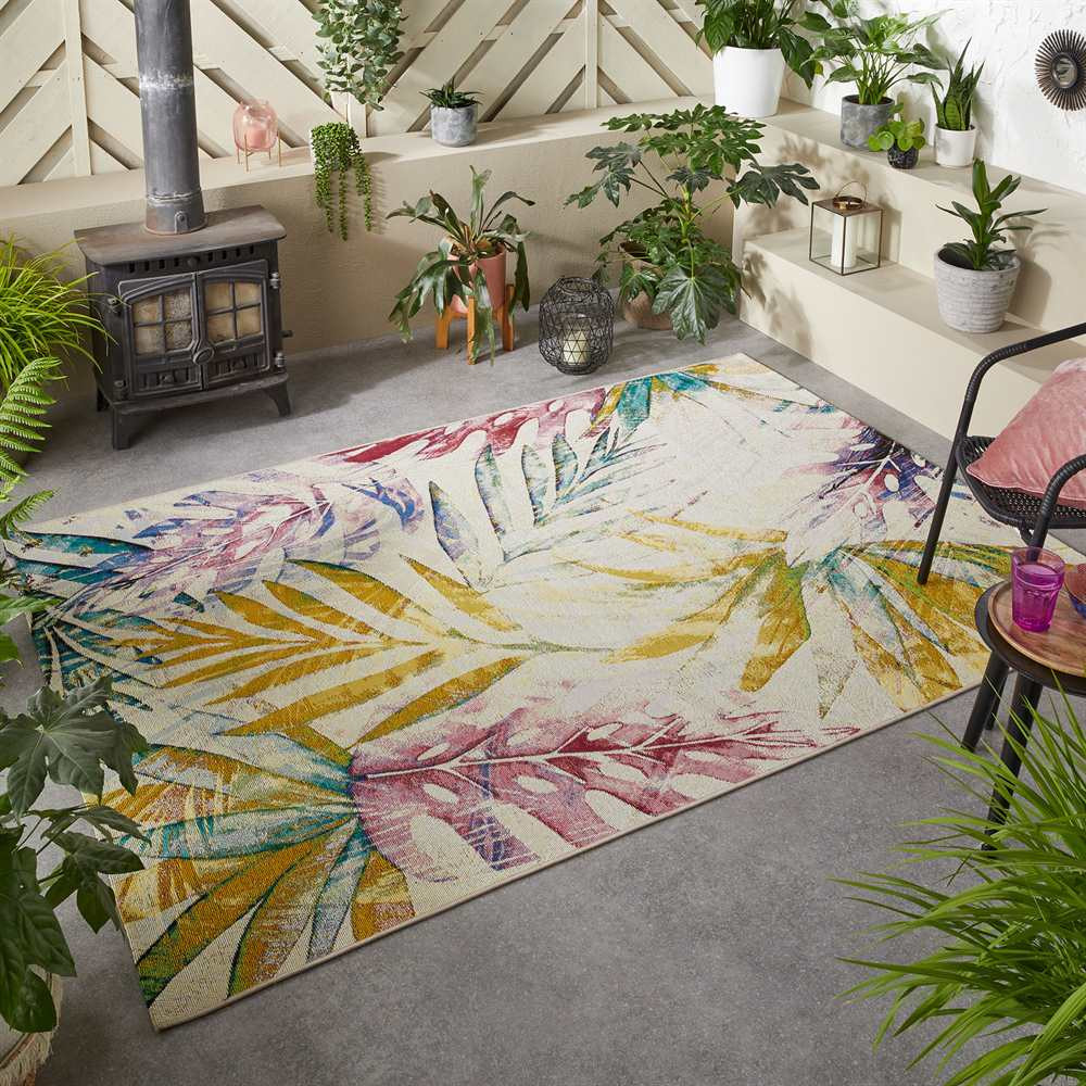 Multi Coloured Floral Rugs | Vibrant & Beautiful Rugs | Land of Rugs