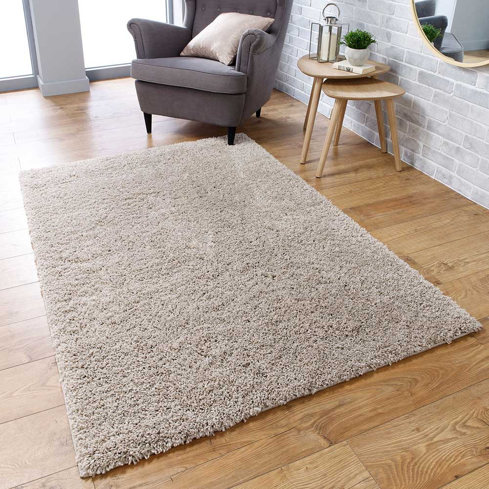 light grey shaggy rug large