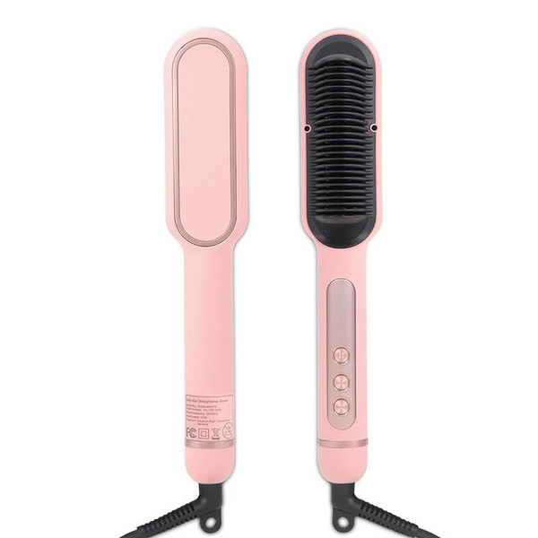 Negative Ionic Hair Straightener Brush for Fashion Women