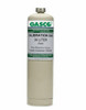 Methane Calibration Gas CH4 300 PPM Balance Nitrogen in a 34 Liter Steel Disposable Cylinder