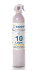 10L-114 BUMP TEST ONLY:  PURE NITROGEN UHP CONTAINED IN A 10 LITER ALUMINUM CYLINDER WITH A AEROSOL CONNECTION