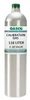 Hexane Calibration Gas C6H14 650 PPM Balance Air in a 116 Liter Aluminum Cylinder