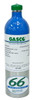 Carbon Monoxide Calibration Gas CO 5 PPM Balance Air in a 66es Liter Refillable Aluminum Cylinder