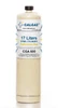 Toluene Calibration Gas C7H8 60 PPM Balance Air in a 17 Liter Steel Disposable Cylinder