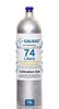 Carbon Dioxide Calibration Gas CO2 140 PPM Balance Air in a 74 Liter Aluminum Cylinder