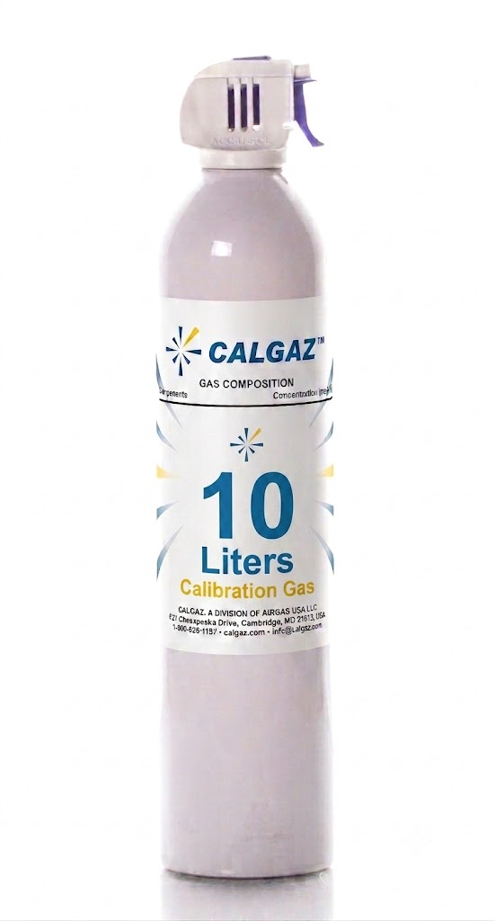 10L-114 BUMP TEST ONLY:  PURE NITROGEN UHP CONTAINED IN A 10 LITER ALUMINUM CYLINDER WITH A AEROSOL CONNECTION