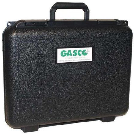 GASCO CC-17/34 Molded Black Cylinder Case for 17 and 34 Liter Calibration Gas Cylinders