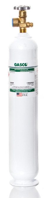 40% LEL Ethylene Balance Air Calibration Gas in a 552 Liter Steel Cylinder