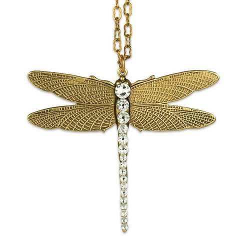 Dragonfly Pendant Necklace   