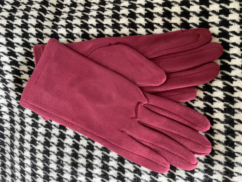 Gloves - Faux Suede