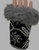 Gloves - Fingerless Artsy with Fur