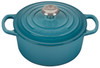 Le Creuset Signature Cast Iron Round Ovens - Caribbean