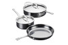 Hestan NanoBond Titanium Stainless Steel Essential 5 Piece Cookware Set