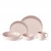 Casafina Pacifica 5 Piece Place Setting - Marshmallow Rose