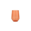 Fortessa Sole Acrylic Stemless Wine Glass, 19 oz. - Terra Cotta