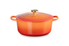 Le Creuset Limited Edition Signature Cast Iron 6.75 qt. Oval Oven - Flamme Doree