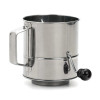 RSVP Crank Style Flour Sifter - 3 Cup