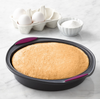 Trudeau 9” Round Fuschia Cake Pan - Structure Silicone