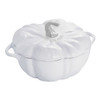 Staub 3.5 Quart Pumpkin Cocotte - White