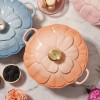Le Creuset Signature Petal 2.25 Qt. Braiser - Peche