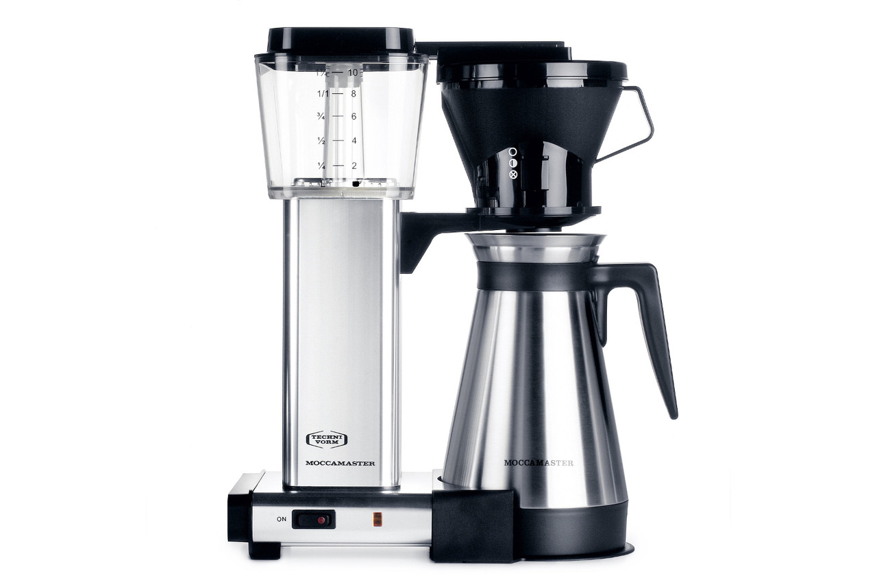 Ploeg identificatie Schat Technivorm Moccamaster Manual-Adjust Drip-Stop Coffee Maker - Polished  Silver