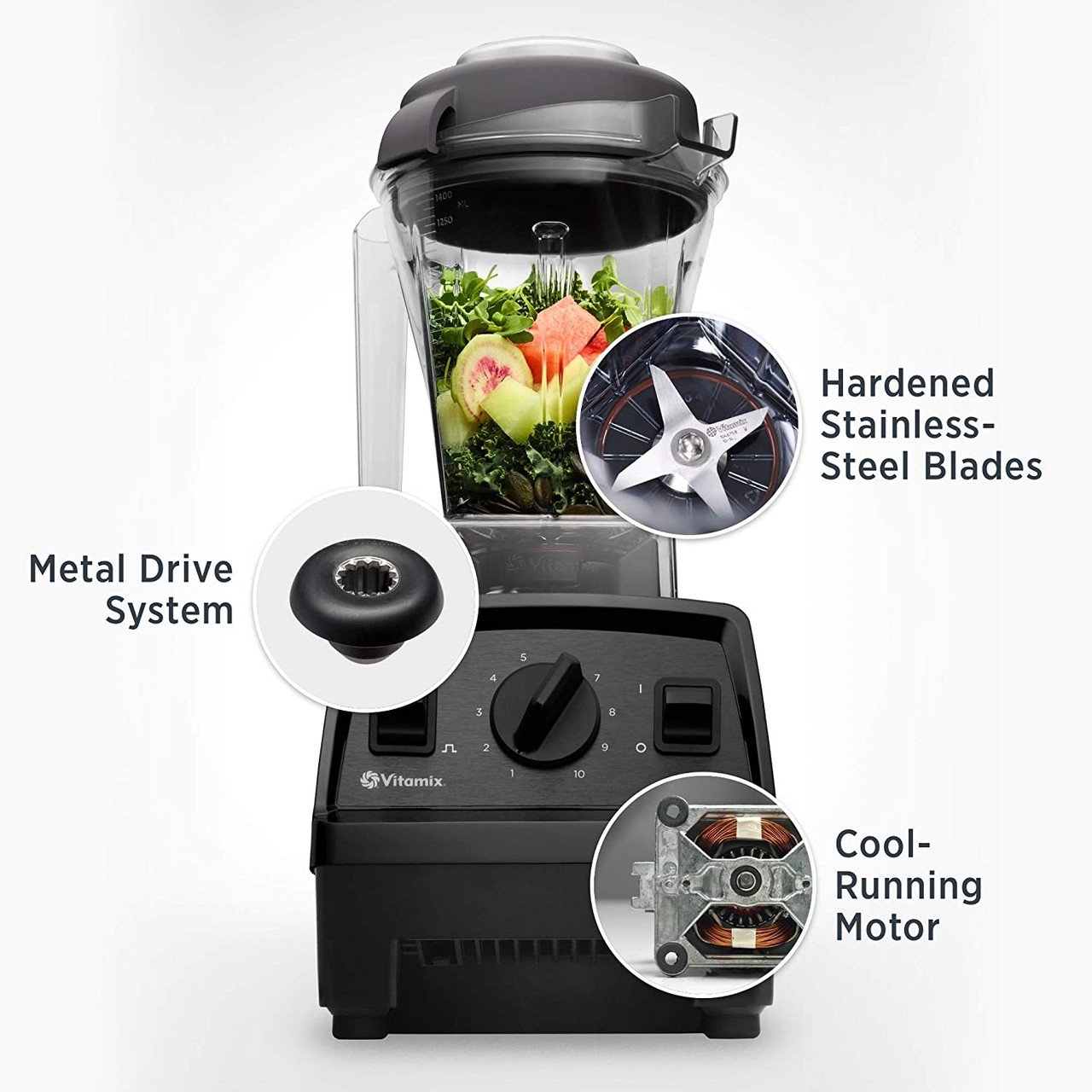 Vitamix EXPLORIAN SERIES E310(レッド) ブレン… Vitamix Explorian Series E310 10 Speed Blender Red: 48oz