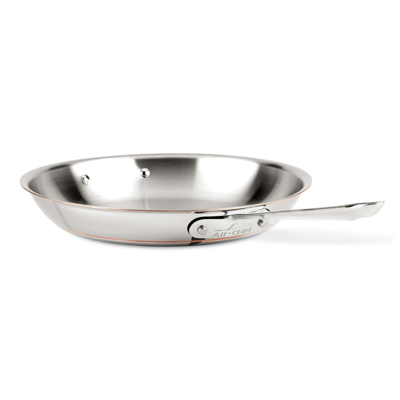 All Clad Stainless Steel 10.5 Fry Pan & Lid