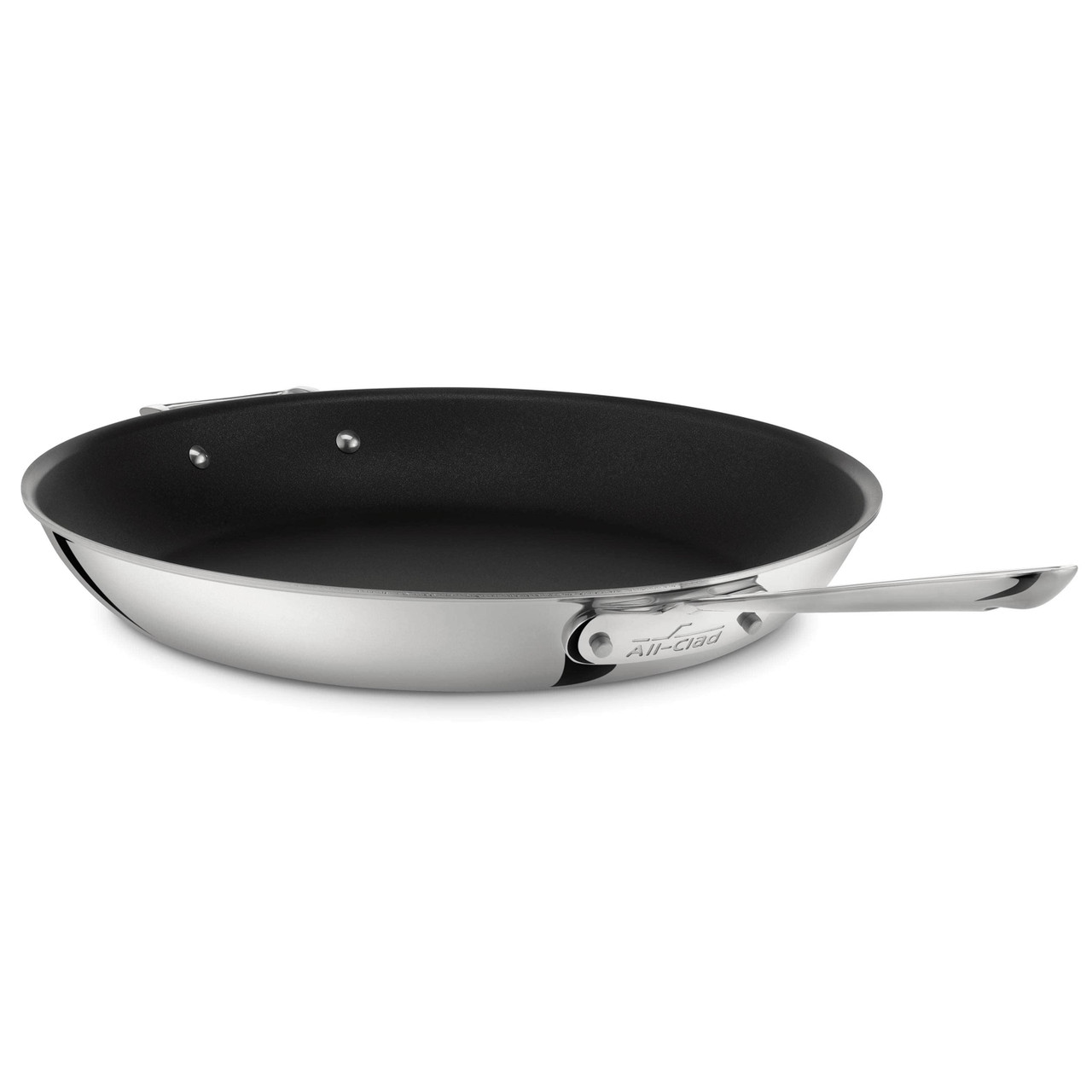 高級★ALL-CLADステンレススチール ノンスティック フライパン 中型 All-Clad Stainless Steel Non-Stick Fry Pans