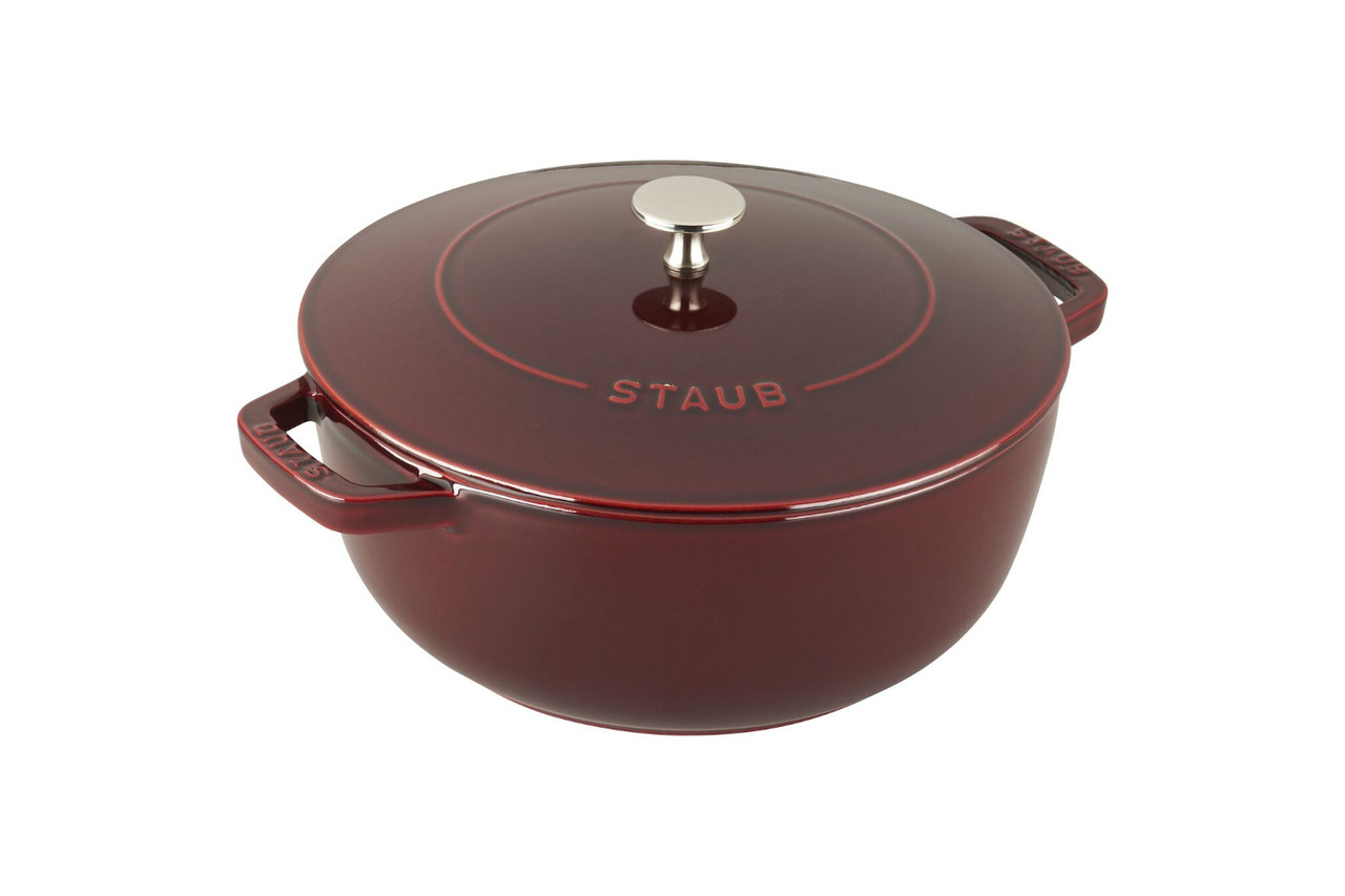 Staub Cast Iron 3.75-Quart Essential French Oven - Graphite Grey