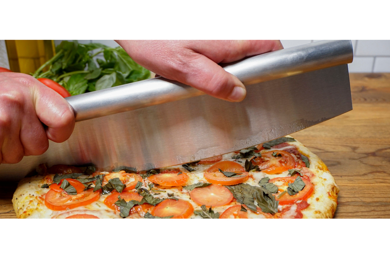 RSVP World Class Rocker Style Pizza Cutter - Thumbnail 4