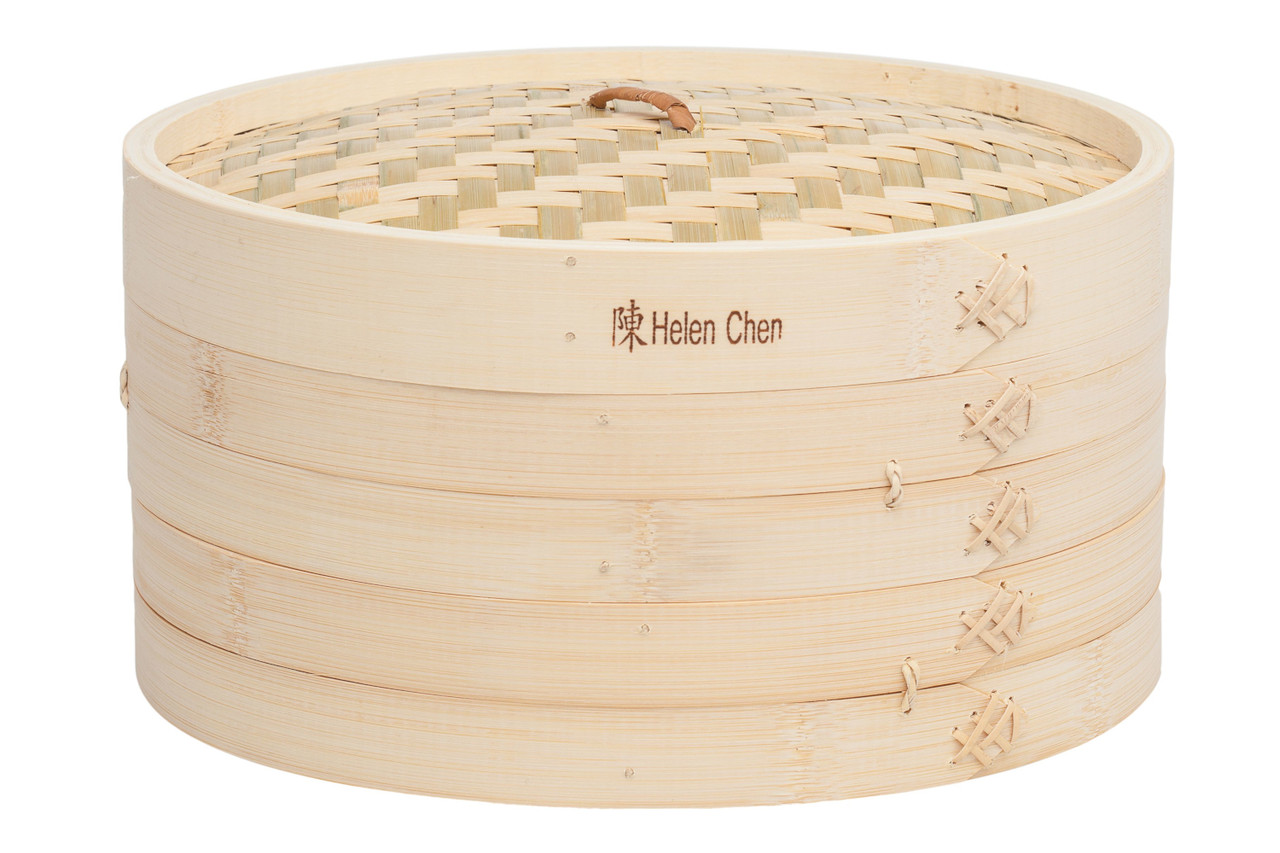 Helen's Asian Kitchen Bamboo Steamer - Thumbnail 2