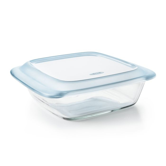 OXO Good Grips Glass 3 Qt Baking Dish with Lid - Thumbnail 4