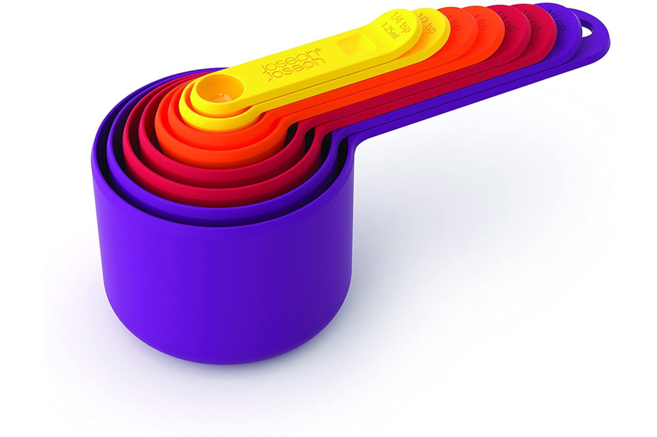 Multi-Color 4-Piece Measuring Cup Set