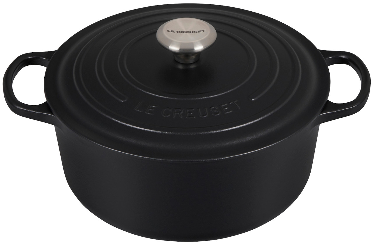 Le Creuset Signature Cast Iron Round Ovens - Licorice