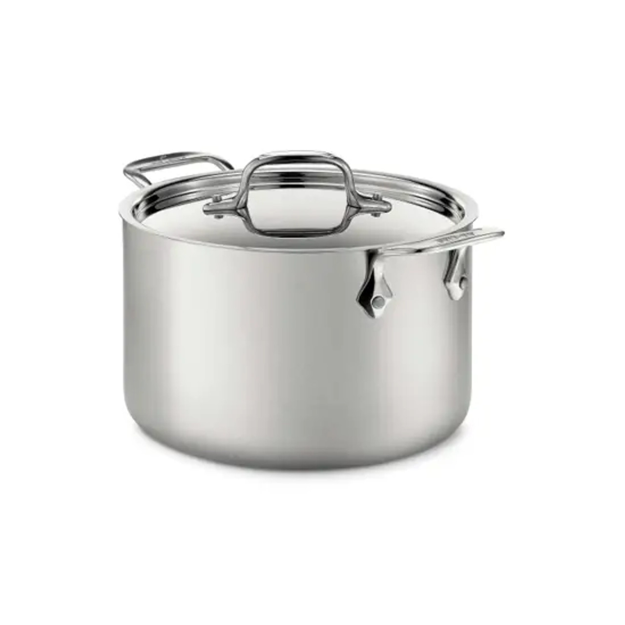 All-Clad d5 3 qt Brushed Stainless Steel Saucepan with Lid +