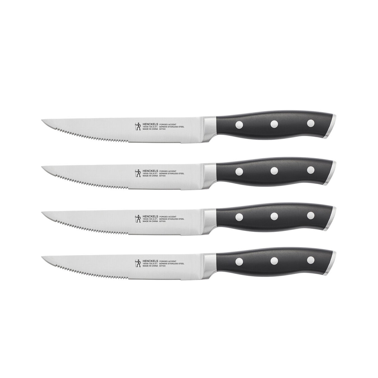 Henckels Forged Accent 4 Piece Steak Knife Set