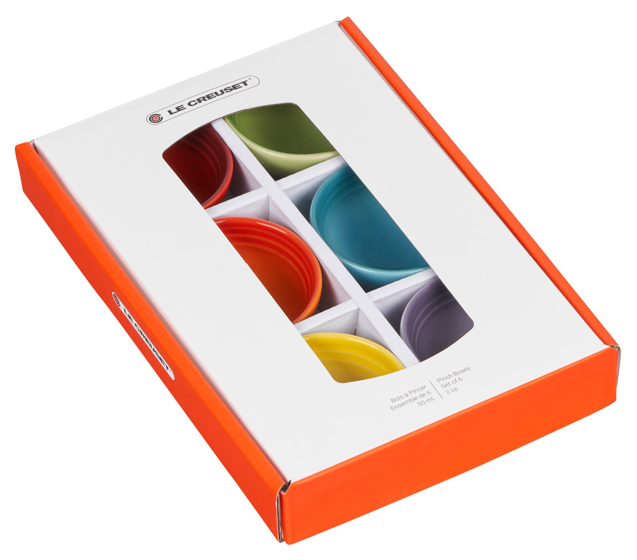 Le Creuset Pinch Bowls - Set of 6 - Multi-Color