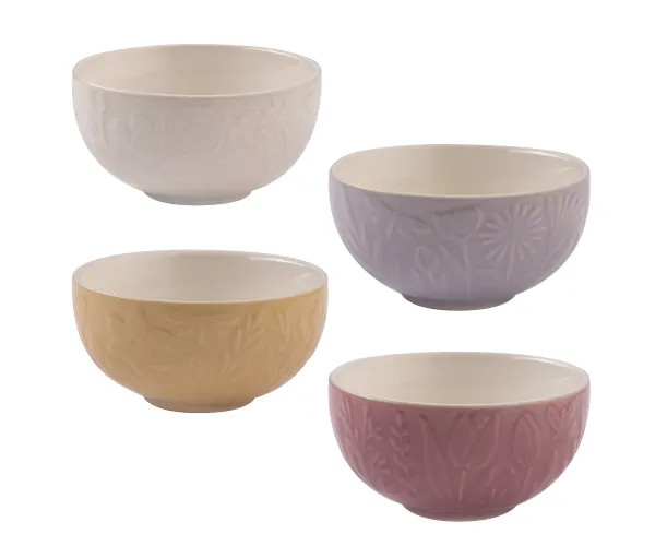 Mason Cash In The Meadow 6 oz Stoneware Prep Bowls | Set of 4 - Thumbnail 2