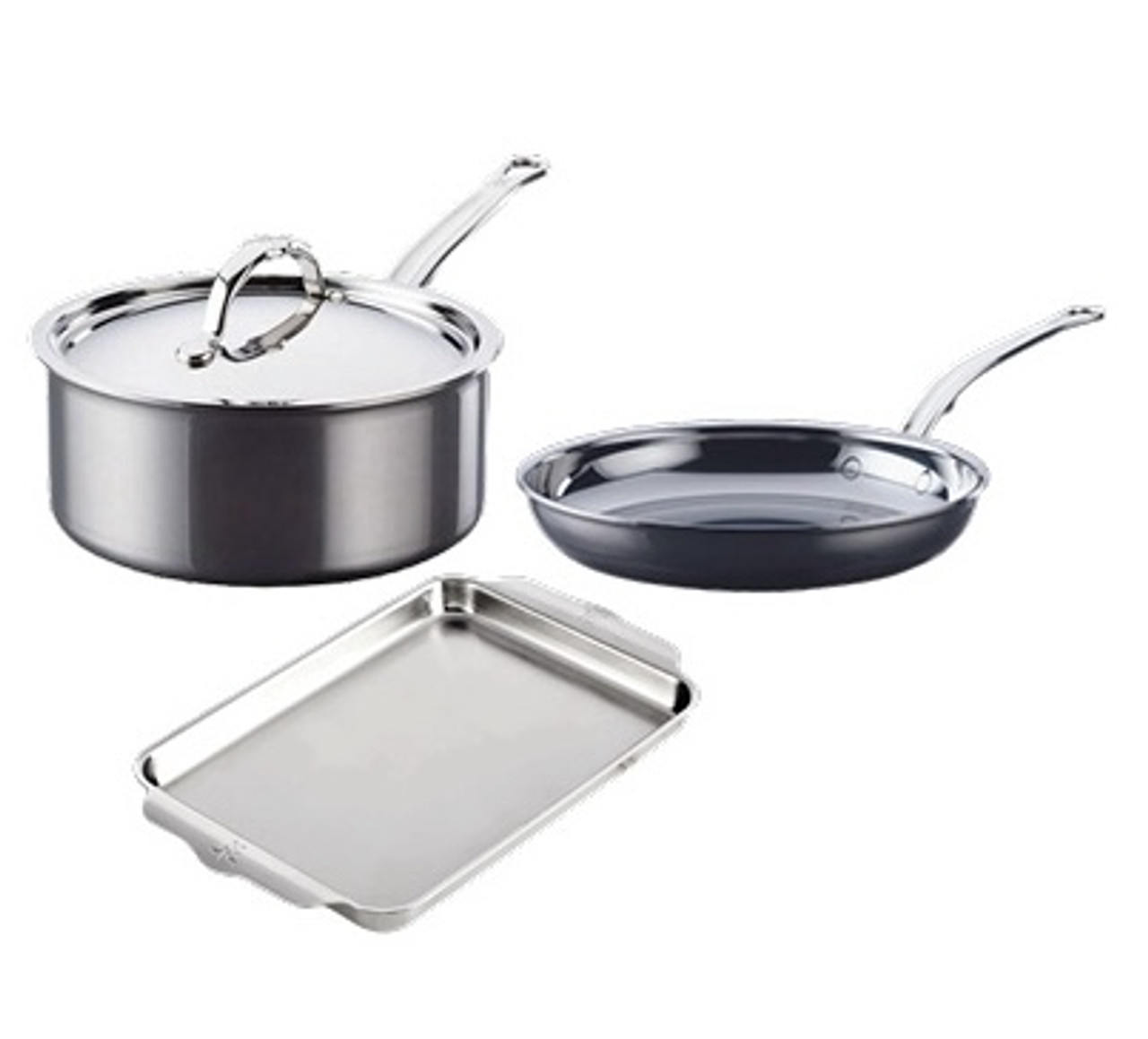 Hestan Nanobond フライパン 28cm Large Titanium Skillet | Non-Toxic Induction Frying Pan