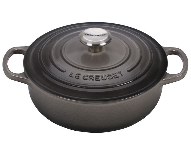 Le Creuset Signature Cast Iron Sauteuse Oyster