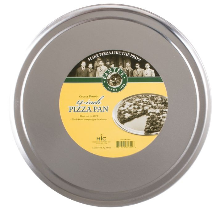 Fante's Cousin Berto's Wide-Rim Pizza Pan - Thumbnail 2