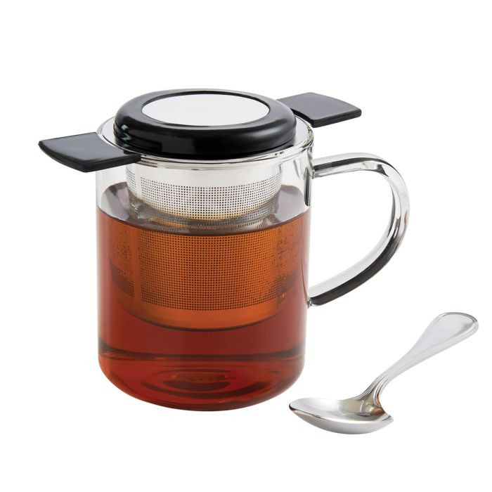 HIC Brew in Mug Tea Infuser with Lid - Thumbnail 3