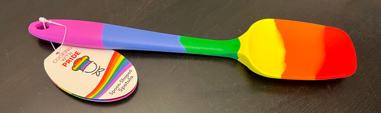 Harold Import Cooking with Pride Silicone Spoon Spatula