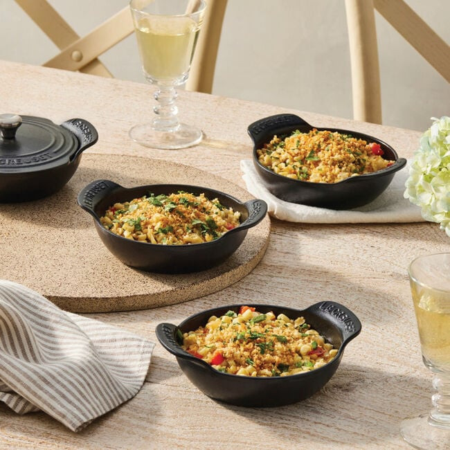 Le Creuset Gourmand Collection Mini Braisers with Lid - Set of 4