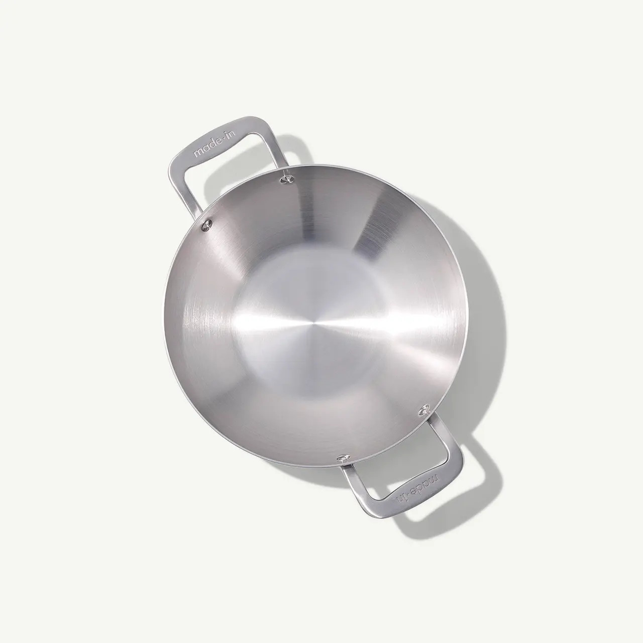 Made In Stainless Clad Kadai - Thumbnail 3