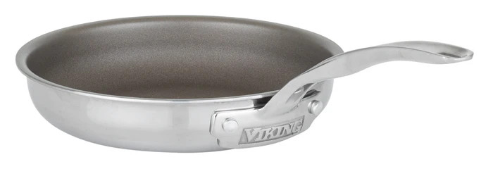 Viking PureGlide Pro 3-Ply Nonstick Frying Pan, Made without PFAS, 12-Inch Induction Cookware, Metal Utensil Safe Titanium Nonstick Surface, Oven Safe to 600F - Thumbnail 5